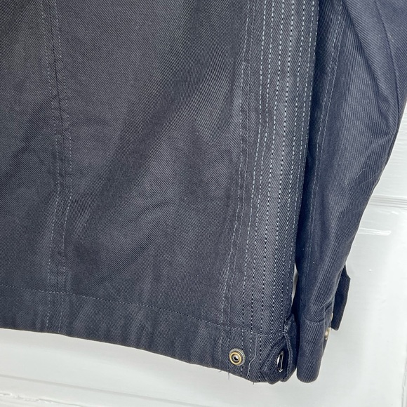 Wantdo Men's Black Cotton Lightweight Jacket Military Small Moto - Picture 5 of 9